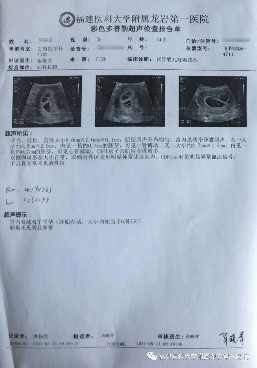 供卵代怀双胞胎_代怀孩子宝宝_喜讯：龙岩市第一例试管婴儿成功受孕-访著名生